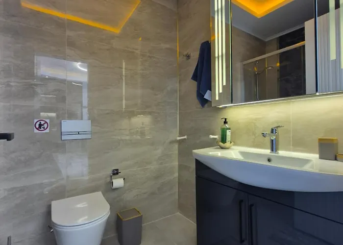 Διαμέρισμα Luxury With Panoramic Sea View Ruby Αλάνια