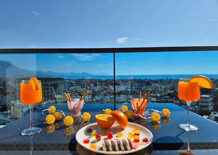 Luxury With Panoramic Sea View Ruby Διαμέρισμα Αλάνια